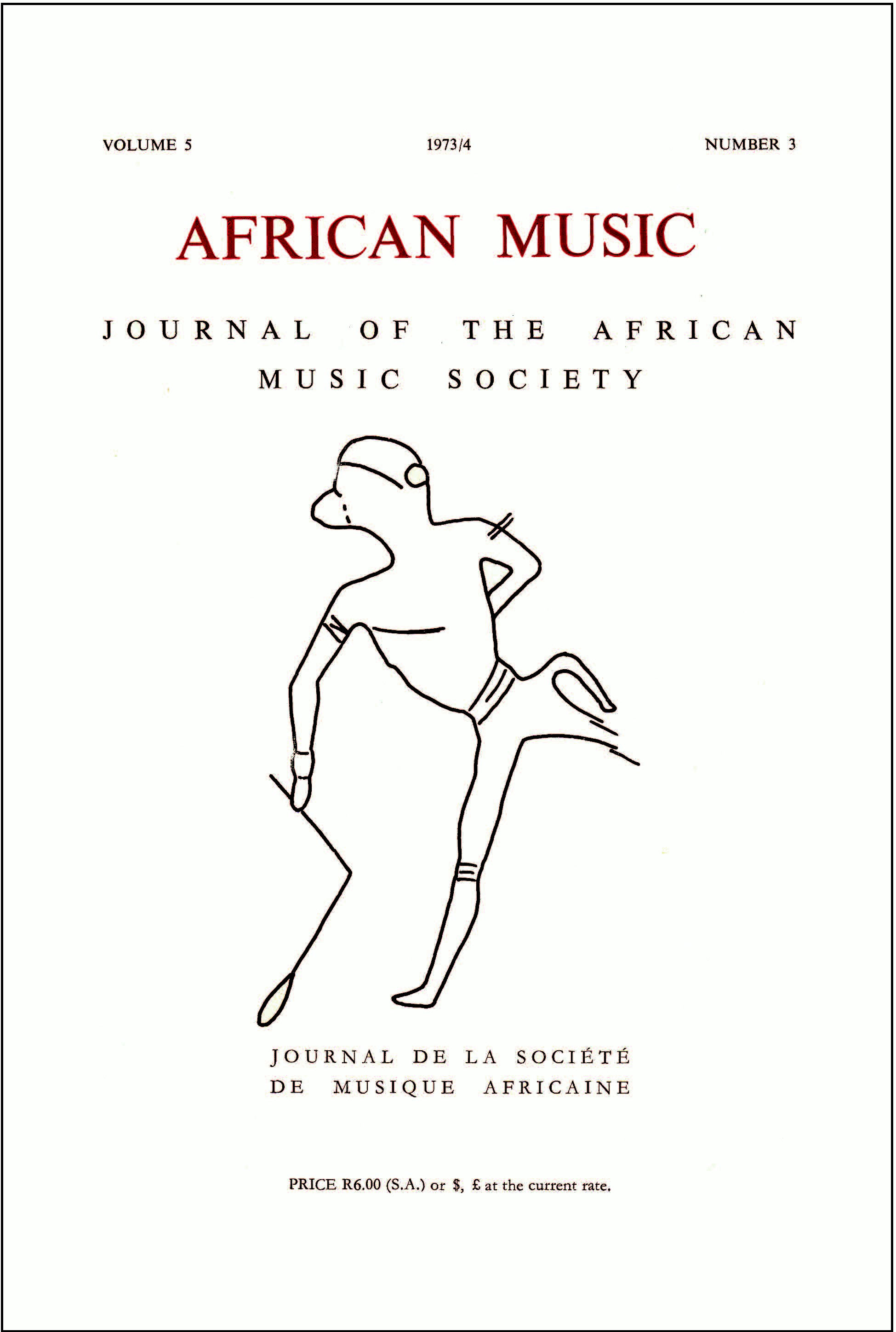 					View Vol. 5 No. 3 (1973): African music: Journal of the African Music Society
				