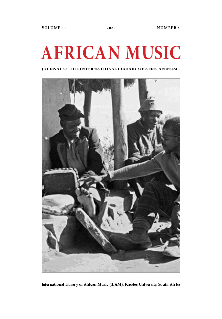 					View Vol. 11 No. 3 (2021): African Music: Journal of the International Library of African Music
				