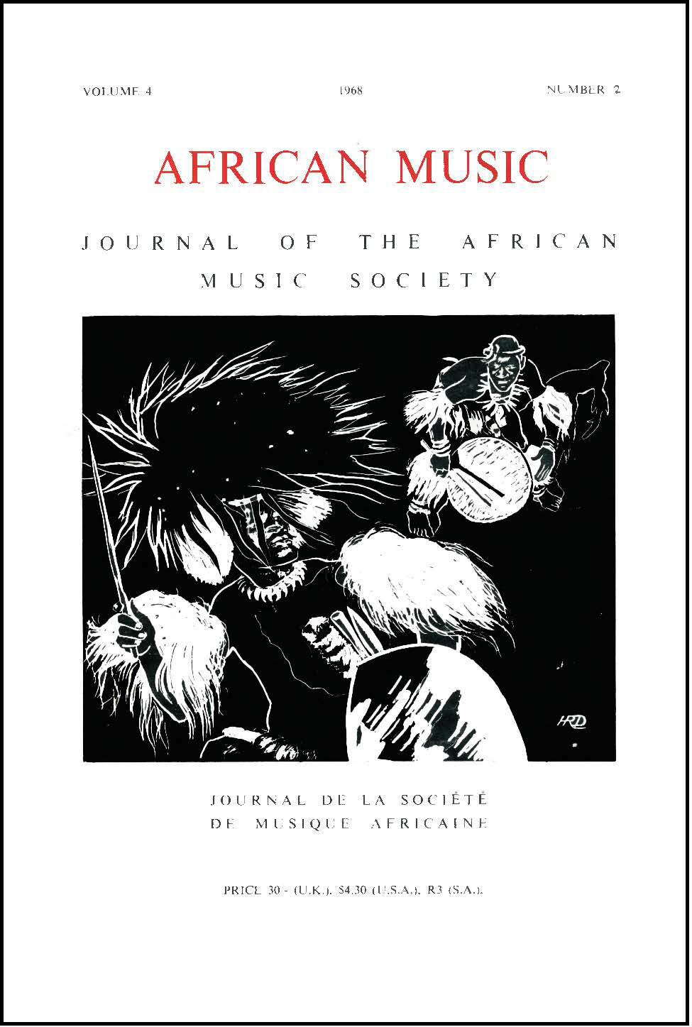 					View Vol. 4 No. 2 (1968): African Music: Journal of the African Music Society
				